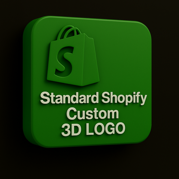 Standard Shopify Custom 3D LOGO